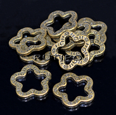 50шт, Коннекторы Antique Bronze 15мм