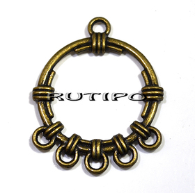 Конектор Antique Bronze 34*27мм, шт
