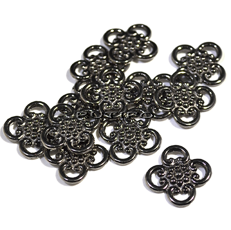 100шт, Коннектор Gunmetal 13мм