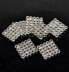 Connector Antique Silver 15mm, pcs