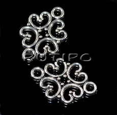 Коннектор Antique Silver 18*13мм, шт