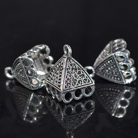 Коннектор Antique Silver, 18*14мм, шт
