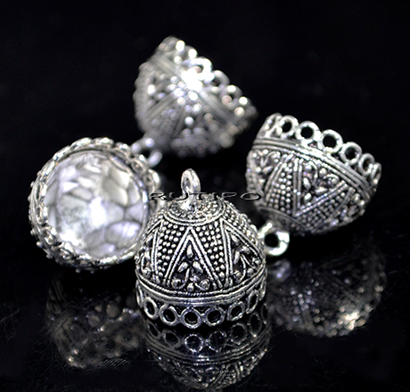 Коннектор Antique Silver, 21*21мм, шт