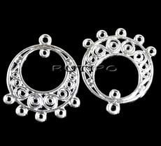 Коннектор Silver, 24*20мм, шт