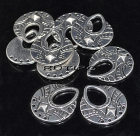 Коннектор Antique Silver, 25*23мм, шт