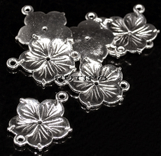 Коннектор Antique Silver 26*21мм, шт