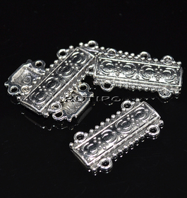 Коннектор Antique Silver, 27*16мм, шт
