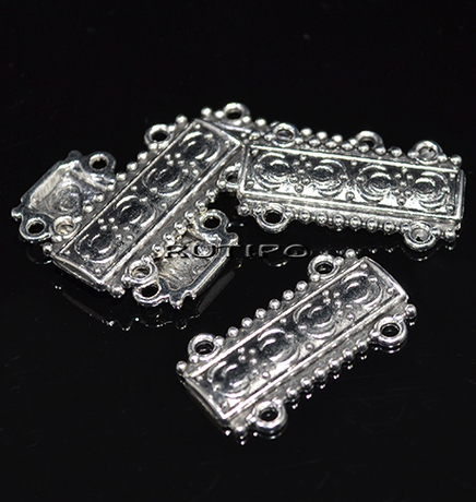 Коннектор Antique Silver, 27*16мм, шт