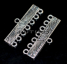 Коннектор Antique Silver 28*11мм,шт
