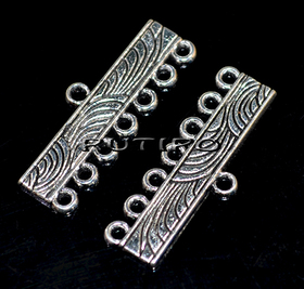 Коннектор Antique Silver 28*11мм,шт