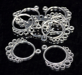 Коннектор Antique Silver, 29*25мм, шт