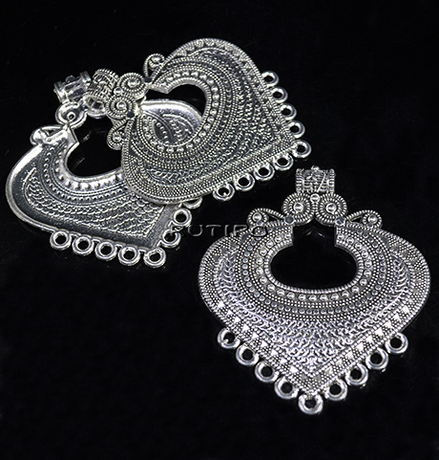 Коннектор Antique Silver 60*53мм, шт