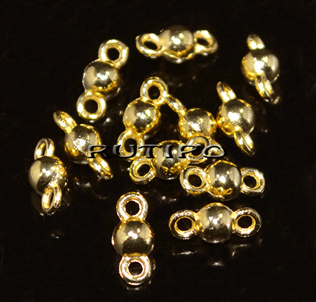 Коннектор "Шар" Golden 9*4мм, шт