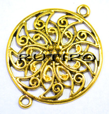 Конектор Antique gold 39*31мм, шт