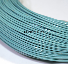 Кожаный шнур Dark Turquoise, 1мм, 1м