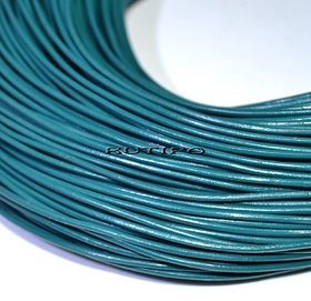 Шкіряний шнур Marine Blue, 1.5мм, 1м