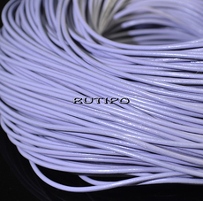 Кожаный шнур Medium Purple, 2мм, 1м
