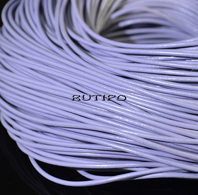 Leather cord Medium Purple, 2mm*1m
