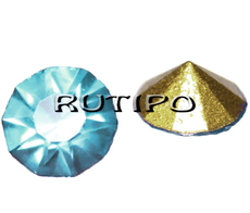 Конусный страз Aquamarine 4.8мм, шт