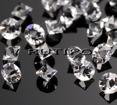 100шт, Стразы биконические Crystal 1.6мм