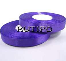 8115 Purple satin ribbon, 1.25cm * 1m