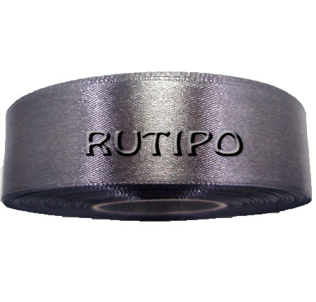 3169 Gray satin ribbon, 2.5cm * 1m