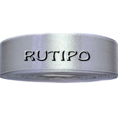 8139 Light gray satin ribbon, 2.5cm * 1m