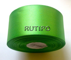 8075 Light green satin ribbon, 5cm * 1m