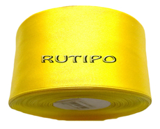 8011 Yellow-lemon satin ribbon, 5cm * 1m