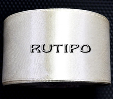 8125 Satin ribbon, beige, 5cm * 1m