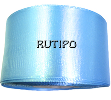 8103 Blue satin ribbon, 5cm * 1m