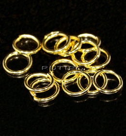 Колечки монтажные Golden, 8*1мм, 2г