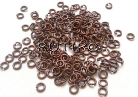 Колечки плотные Antique copper, 5*1мм, 2г 