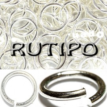 Колечки монтажные Silver, 5*0.7мм, 2г