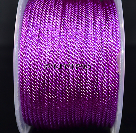 Шнур Милан (Milan) DarkViolet 2мм, 1м
