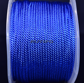 Шнур Милан (Milan) Blue 2мм, 1м