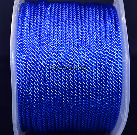 Шнур Милан (Milan) Blue 2мм, 1м