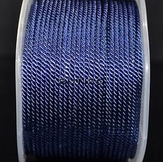 Nylon Cord Milan MediumBlue 2mm, 1m