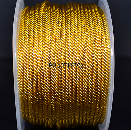 Шнур Милан (Milan) Goldenrod 2мм, 1м