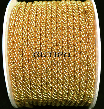 Cord Milan Goldenrod 4mm, 1m