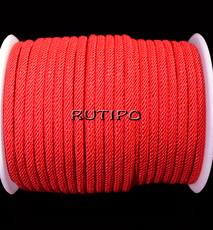 Шнур плетеный Милан (Milan) Red 4мм, 1м