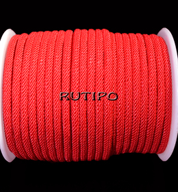 Шнур плетеный Милан (Milan) Red 4мм, 1м