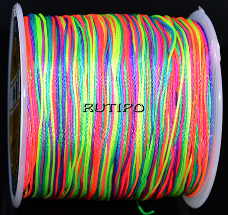 140м, Шнур нейлоновий Multicolor, 0.5мм, бобіна