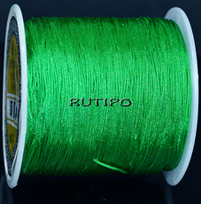 140м, Шнур нейлоновый LimeGreen, 0.5мм, бобина