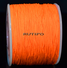 130m, nylon cord Orange, 0.6mm, reel