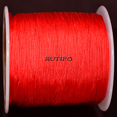 140m, nylon cord Red, 0.5mm, reel