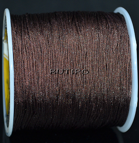 140м, Шнур нейлоновий CoconutBrown, 0.5мм, бобіна