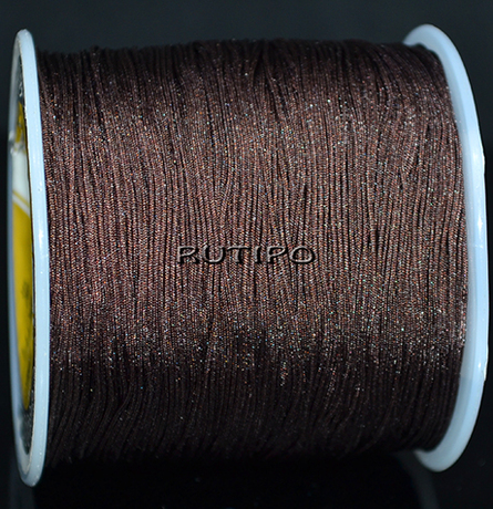 140м, Шнур нейлоновый CoconutBrown, 0.5мм, бобина