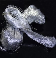 Nylon cord Silver 0.5mm, coil