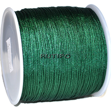 DarkGreen nylon cord 0.8mm, m